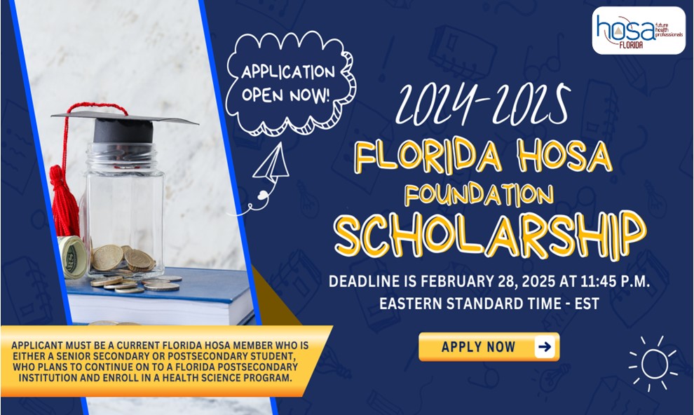 2024-25 Foundation Scholarship Banner