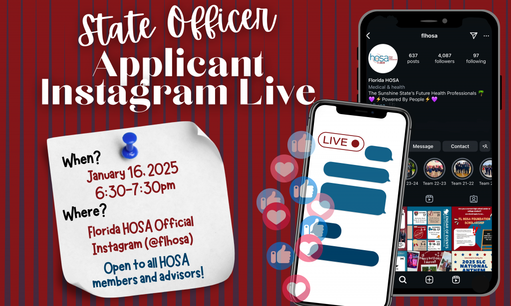 State Officer Applicant Instagram Live